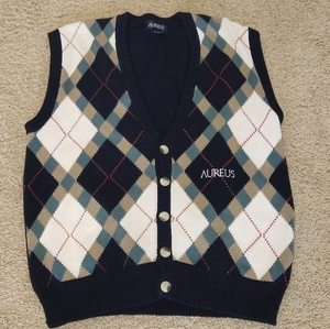 Aureus‎ sweater vest cardigan size XL Black Khaki Green Red White Golf Outdoors